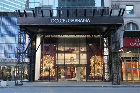 Dolce&Gabbana Boutique in New York 717 Fifth Avenue.